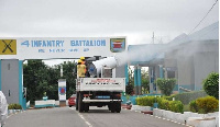 The disinfection exercise has so far been conducted in the Northern Region, Bono and Greater Accra