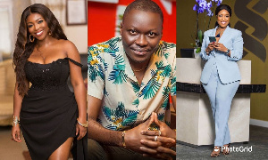 Arnold Asamoah-Baidoo (M), Yvonne Okoro (l), Joselyn Dumas (r)