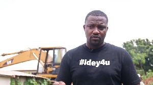 John Dumelo, NDC parliamentary candidate for Ayawaso West Wuogon