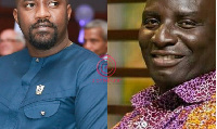 Actor and NDC parliamentary candidate John Dumelo and Film maker Socrates Safo