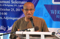 Mr. Mustapha Hamid believes that law enforcement will help curb corruption