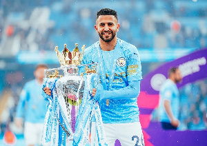 Algerian winger, Riyad Mahrez