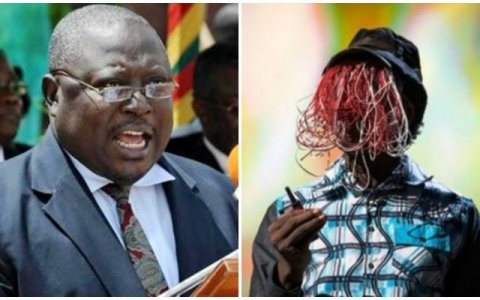 Anas Aremeyaw Anas  and Martin Amidu in an enhanced photo