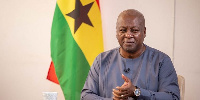 Former president, John Dramani Mahama