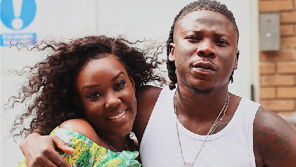 Stonebwoy and his wife