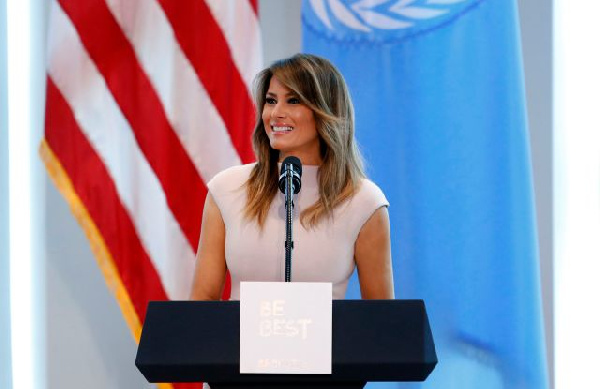 Melania Trump,  First Lady of the United States of America