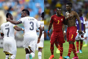 Christian Atsu And Asamoah Gyan