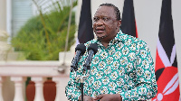 Kenya president Uhuru Kenyatta