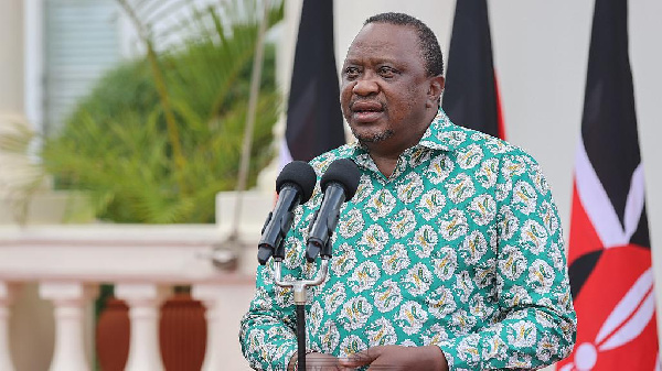 Kenya president Uhuru Kenyatta