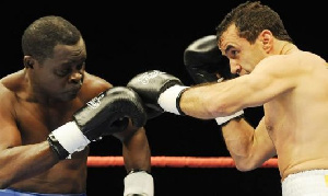 Azumah handed Jeff Fenech a round 8 knockout