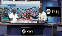 Nana Opoku addressing the challenges traders face on 'Eye on Port' show