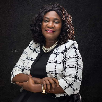 The TOUGHA President, Mrs. Alisa Osei Asamoah