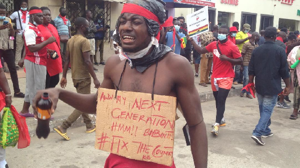 Ghanaians took to the streets of Accra to demand accountability and good governance