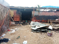 The fire destroyed over 20 containers including over five other cold stores in the process