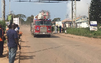 The Gas explosion on the Sekondi-Takoradi highway resulted in over 100 injuries