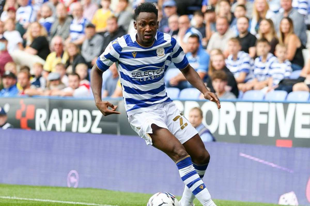 Black Stars defender, Baba Rahman in action for Reading