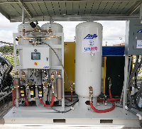 Oxygen generation equipment donated by US ambassador Sullivan to Ghana