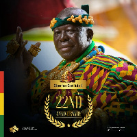 Osei Tutu II is the 16th Asantehene who was enstooled on 26 April 1999