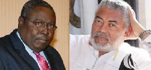 Special Prosecutor nominee, Martin Amidu and Ex-President Jerry John Rawlings