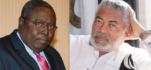 Special Prosecutor nominee, Martin Amidu and Ex-President Jerry John Rawlings