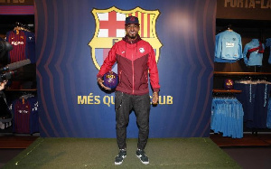 Kevin-Prince Boateng will wear the number 19 shirt at Barcelona