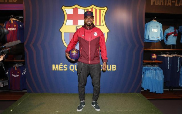 Barca new boy Kevin-Prince Boateng