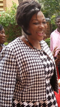 Minister for Gender, Children and Social Protection; Otiko Afisa Djaba