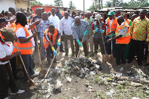 Mahama National Sanitation Day6