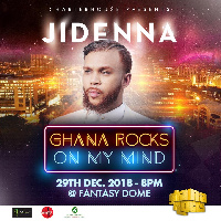 Ghana Rocks is scheduled for December 29 at the Fantasy Dome