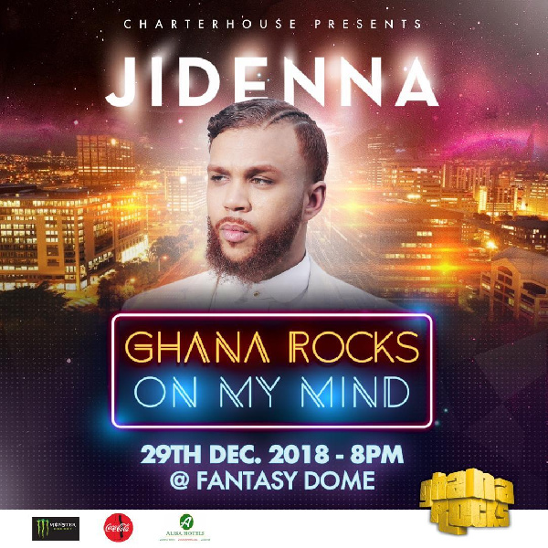 Ghana Rocks is scheduled for December 29 at the Fantasy Dome