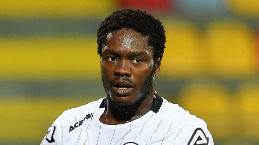 Spezia forward, Emmanuel Gyasi