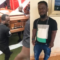 Funeral of late diminutive actor, Baba Fabregas