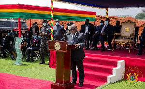 Nana Addo Dankwa Akufo-Addo is the president of Ghana