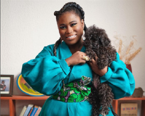 Actress Lydia Forson and Oreo