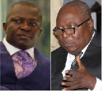 Martin Amidu (right), Bryan Acheampong (left)