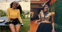 Wendy Shay  (L) and late Ebony Reigns (R)