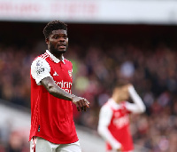 Arsenal midfielder Thomas Partey