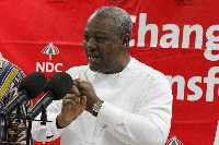 NDC flagbearer, John Dramani Mahama