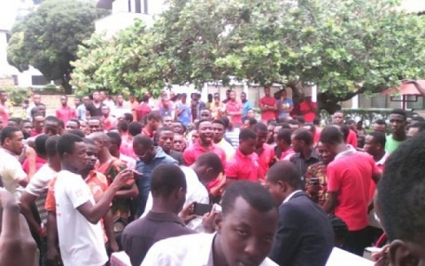 GSSM demonstrated against the demolition of their school