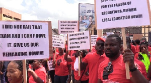 Law Students Demonstrate