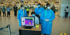 Kotoka International Airport health staff