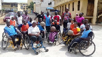 Ghana Wheelchair Basketball team