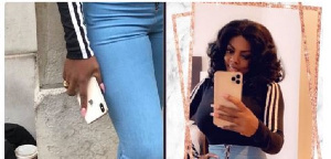 Nana Aba Anamoah is being trolled on Twitter for 'borrowing' iPhone 11