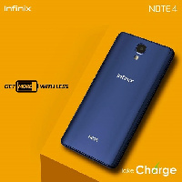 The Infinix Note 4 comes off the factory with a refined design