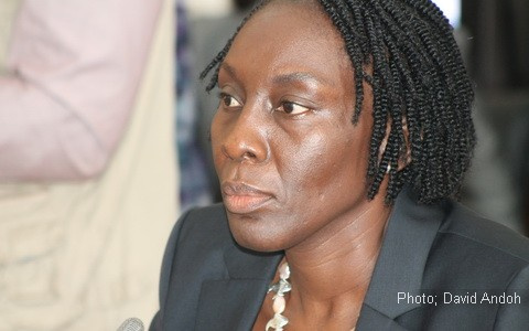 Attorney-General and Minister for Justice, Mrs. Marietta Brew Appiah Oppong