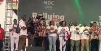 NDC newly elected executives