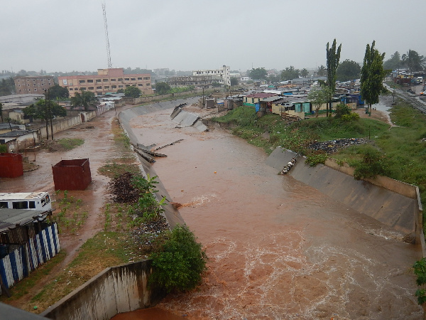 Available records suggest that flooding is repetitive at the same locations in Accra