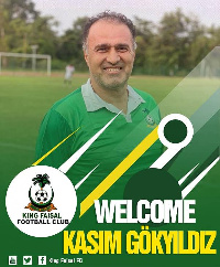 King Faisal head coach, Kasim Gokyildiz