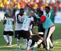 Second half goals from Stephen Sarfo and Kwame Kizito handed Ghana a 2-0 win over Guinea