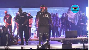 Shatta Wale performed at the just ended S Concert